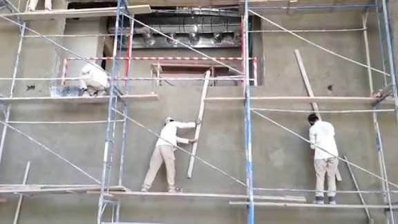 فريق اللياسة الخارجية أثناء العمل